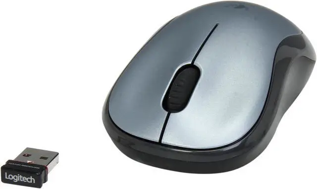 Alt view image 6 of 6 - Logitech Recertified 910-003922 M185 Gray 1-Wheel USB RF Wireless Optical Mouse