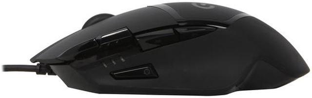 Logitech G402 Hyperion Fury USB Wired Gaming Mouse, Optical Tracking 4,000  dpi, Reduced Weight, 8 Programmable Buttons, PC/Mac - Black