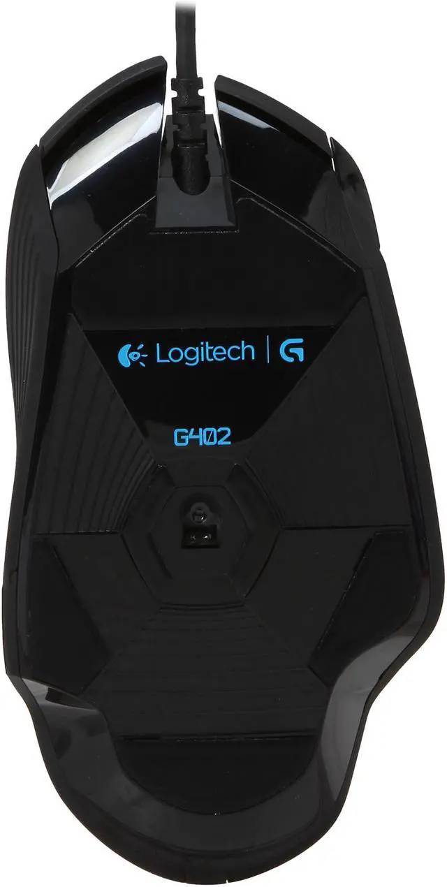 Alt view image 5 of 5 - Logitech G402 910-004069 Black Wired Optical Hyperion Fury FPS Gaming Mouse with High Speed Fusion Engine
