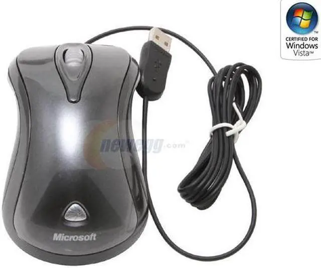 Main image of Microsoft Laser Mouse 6000 B7G-00004 Black 5 Buttons 1 x Wheel USB Wired Laser Mouse 3-Pack - OEM
