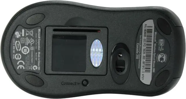 Alt view image 6 of 9 - Microsoft Wireless Optical Mouse 2000