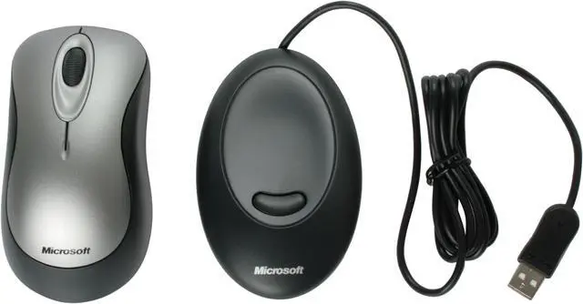 Alt view image 7 of 9 - Microsoft Wireless Optical Mouse 2000