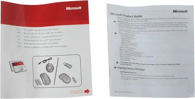 Alt view image 8 of 9 - Microsoft Wireless Optical Mouse 2000