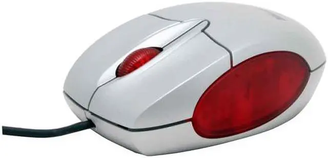 Main image of Microsoft M20-00001 Silver 3 Buttons 1 x Wheel USB Wired Optical Notebook Mouse - OEM