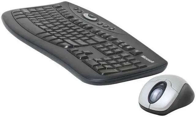 Main image of Microsoft 69N-00013s Black 104 Normal Keys 9 Function Keys RF Wireless Ergonomic Wireless Optical Desktop 3000 - OEM