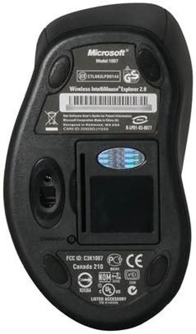 Alt view image 6 of 7 - Microsoft Wireless Optical Mouse 5000 - OEM