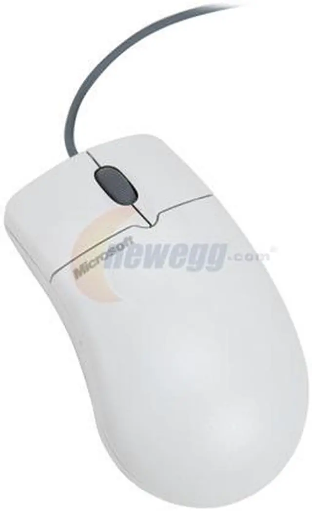 Main image of Microsoft 673-00425 White 3 Buttons 1 x Wheel PS/2 Wired Optical Intellimouse 3.0