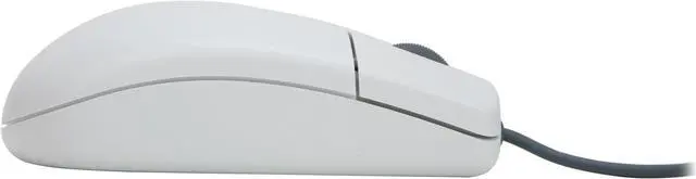 Alt view image 4 of 11 - Microsoft 673-00425 White 3 Buttons 1 x Wheel PS/2 Wired Optical Intellimouse 3.0