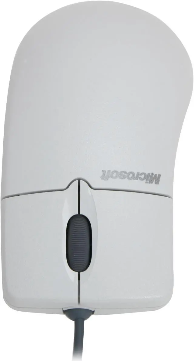 Alt view image 7 of 11 - Microsoft 673-00425 White 3 Buttons 1 x Wheel PS/2 Wired Optical Intellimouse 3.0