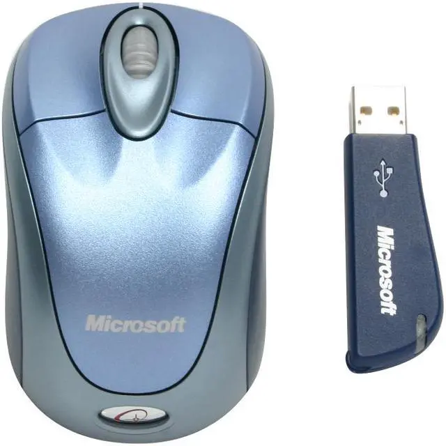 Alt view image 9 of 10 - Microsoft Wireless Notebook Optical Mouse 3000 - Winter Blue - OEM