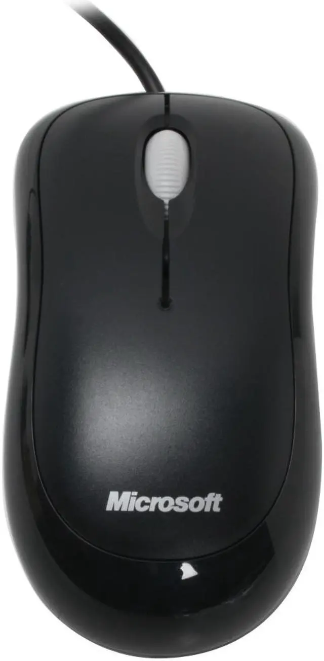 Alt view image 6 of 8 - Microsoft Basic Optical Mouse - Black - OEM