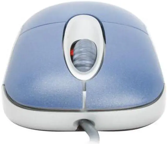 Microsoft K81-00004 Blue Wired Optical Mouse - Newegg.com