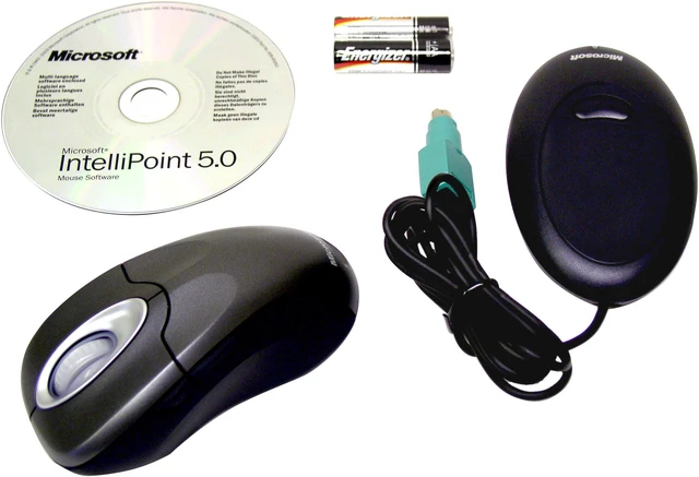 Microsoft M0300041 Black RF Wireless Optical Intellimouse Explorer ...
