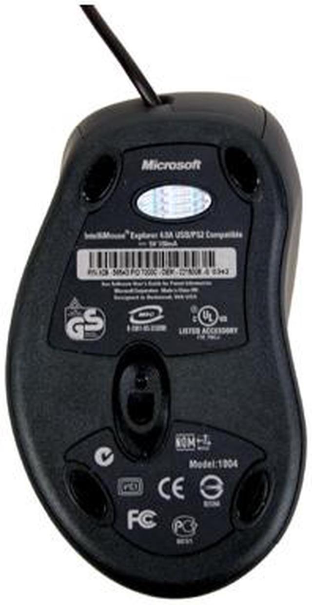 Alt view image 3 of 3 - Microsoft IntelliMouse Explorer 4.0 N48-00019 Silver 5 Buttons Tilt Wheel USB or PS/2 Optical Mouse - OEM