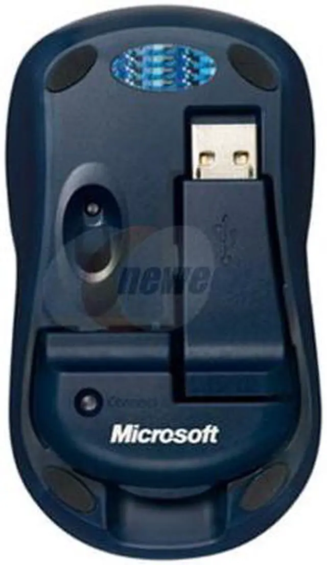 Alt view image 2 of 3 - Microsoft Wireless Notebook Optical Mouse 3000 - Winter Blue