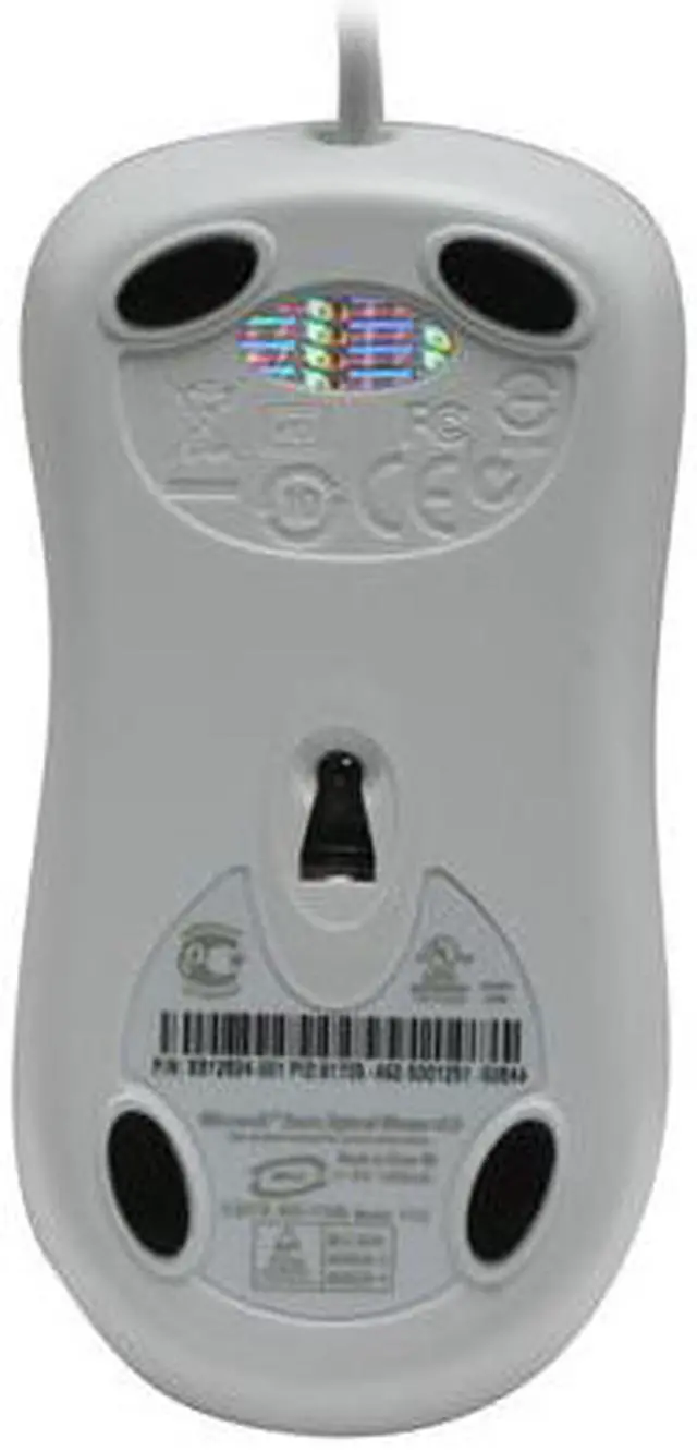 Alt view image 4 of 5 - Microsoft Basic Optical Mouse - White