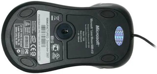 Alt view image 7 of 9 - Microsoft Laser Mouse 6000 - v1.0 - OEM