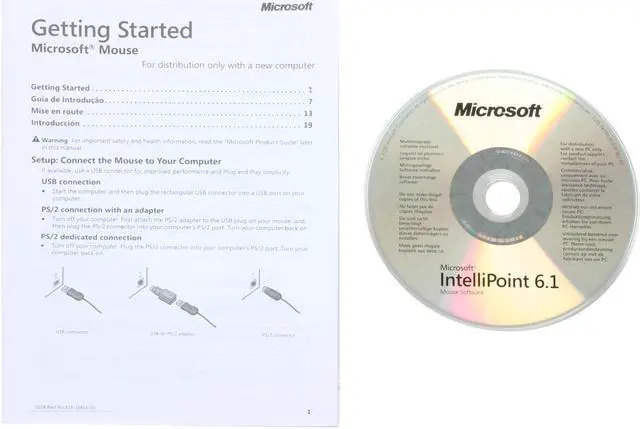 Alt view image 9 of 9 - Microsoft Laser Mouse 6000 - v1.0 - OEM