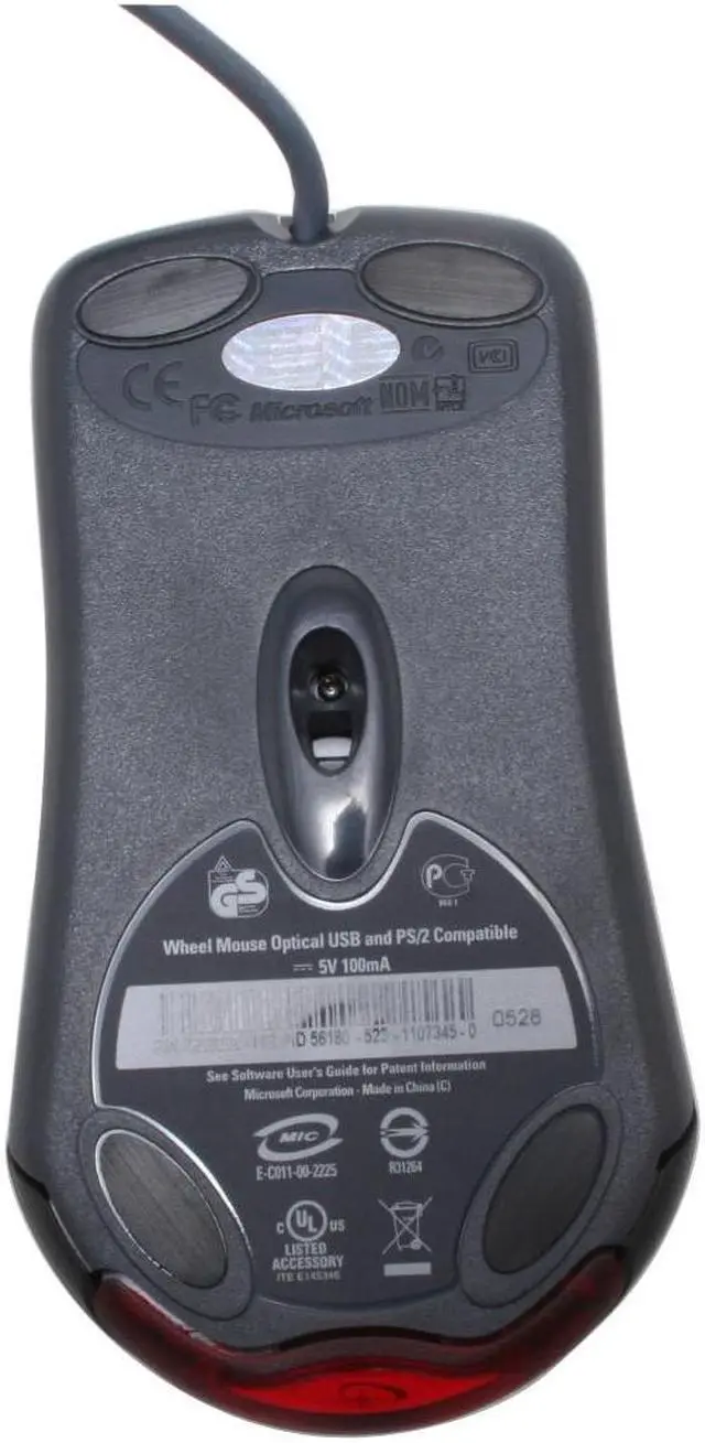 Alt view image 4 of 5 - Microsoft Wheel Mouse Optical - OEM