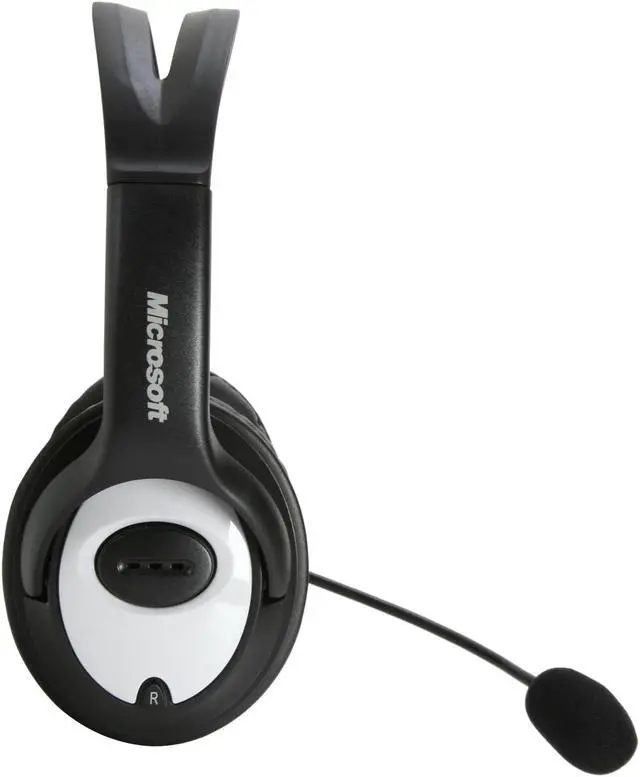 Alt view image 3 of 5 - Microsoft LifeChat LX-3000 USB Connector Circumaural Stereo Headset