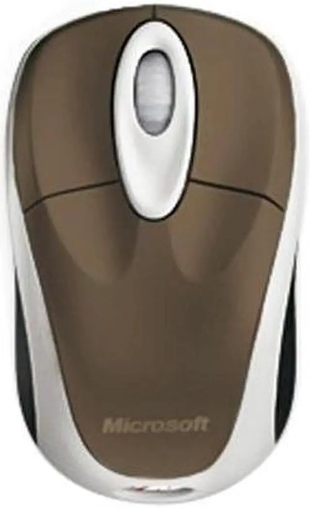 Main image of Microsoft Wireless Notebook Optical Mouse 3000 - Chocolate Brown