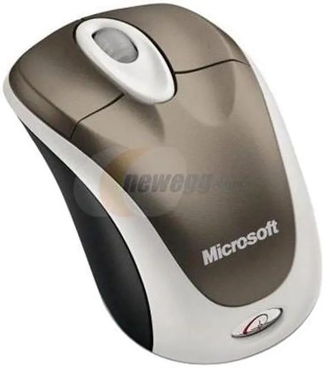 Alt view image 2 of 5 - Microsoft Wireless Notebook Optical Mouse 3000 - Chocolate Brown