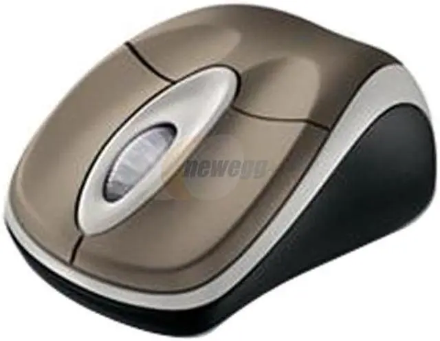 Alt view image 3 of 5 - Microsoft Wireless Notebook Optical Mouse 3000 - Chocolate Brown