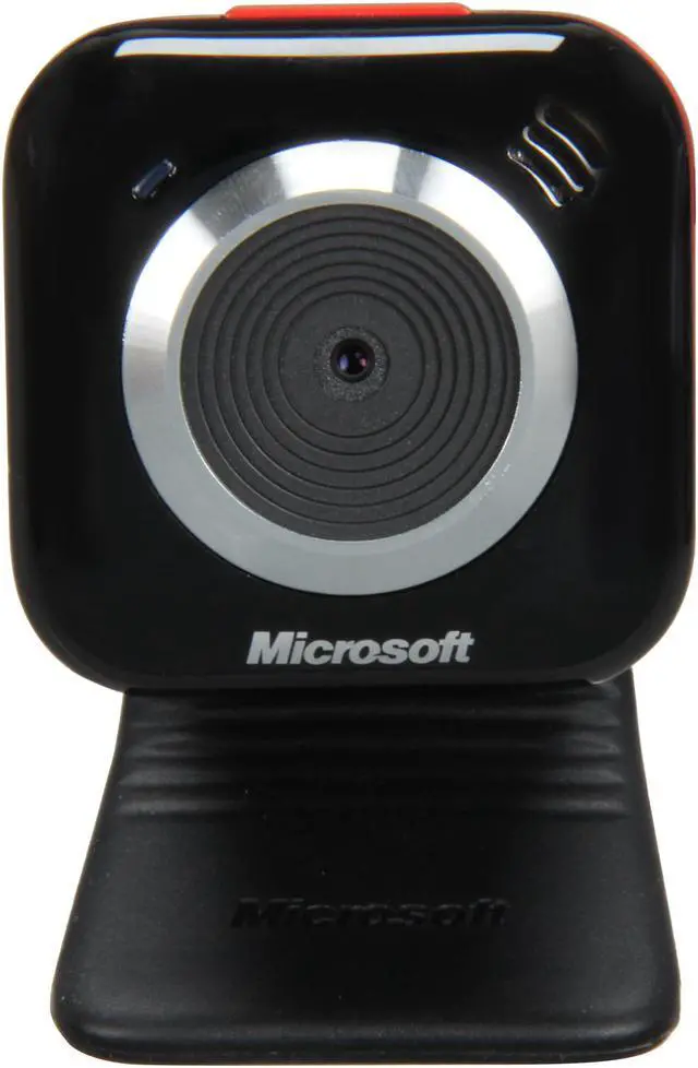 Alt view image 2 of 6 - Microsoft LifeCam VX-5000 1.3 M Effective Pixels USB 2.0 WebCam - Fire Red