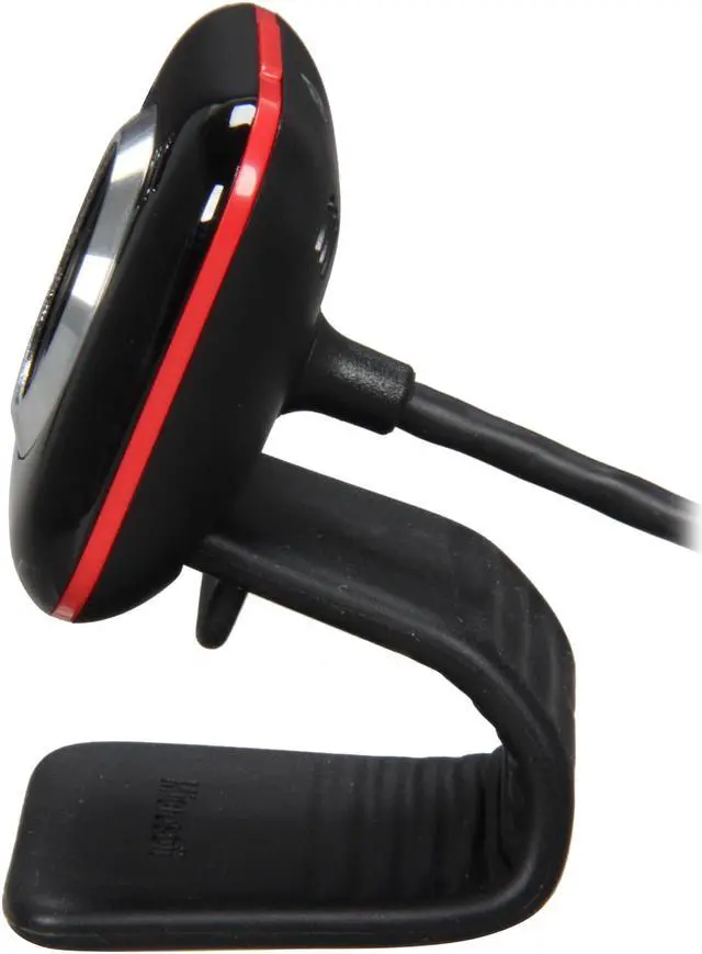 Alt view image 3 of 6 - Microsoft LifeCam VX-5000 1.3 M Effective Pixels USB 2.0 WebCam - Fire Red