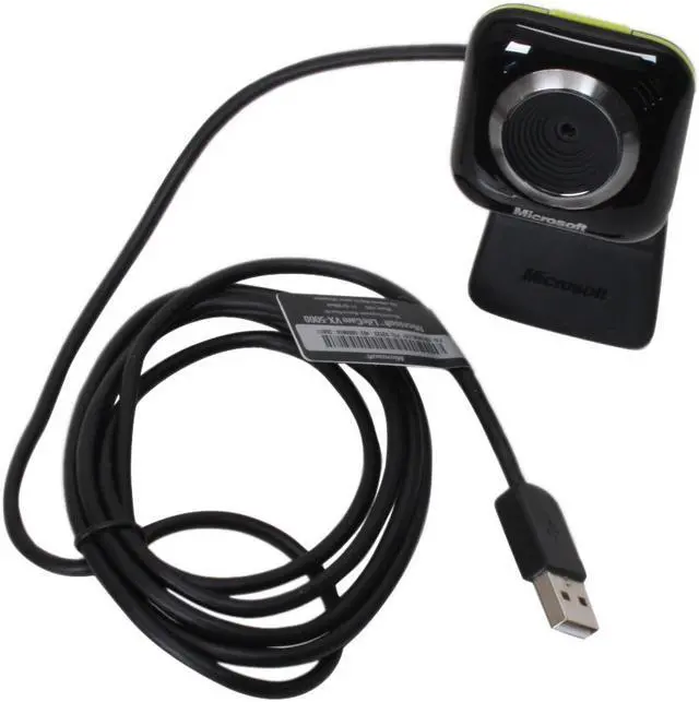 Alt view image 8 of 10 - Microsoft LifeCam VX-5000 1.3 M Effective Pixels USB 2.0 WebCam - Lucky Green