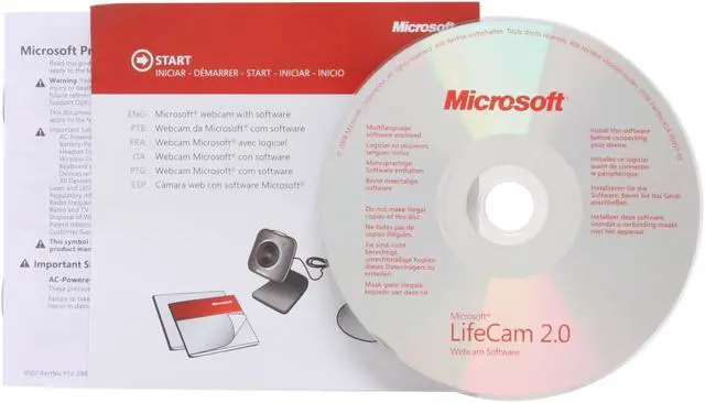 Alt view image 9 of 10 - Microsoft LifeCam VX-5000 1.3 M Effective Pixels USB 2.0 WebCam - Lucky Green
