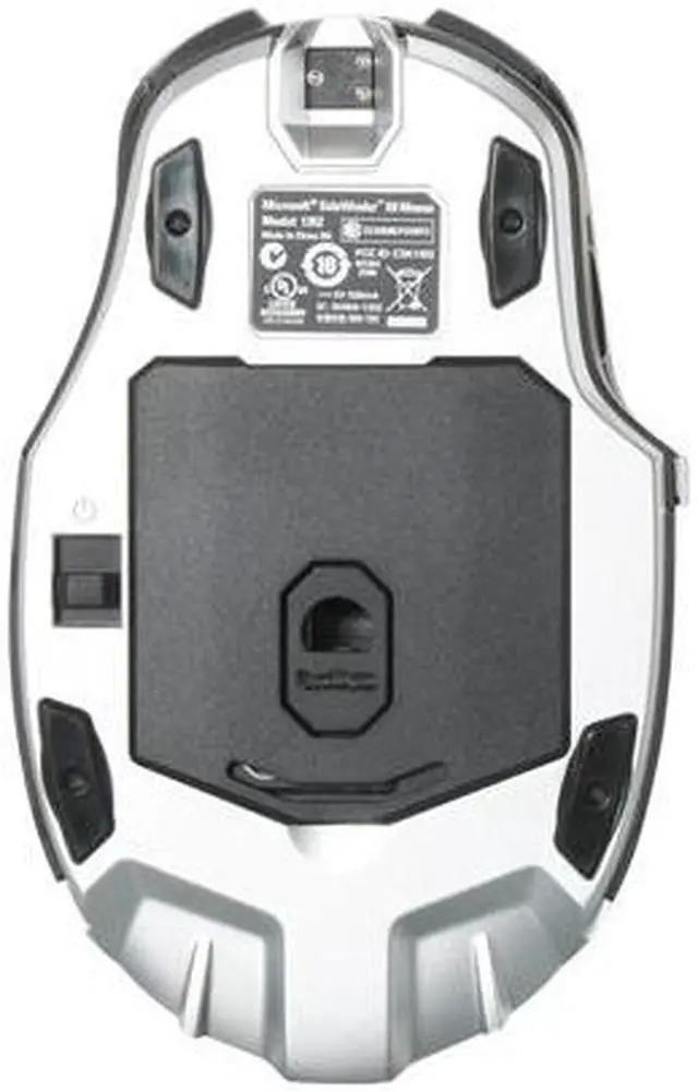 Alt view image 6 of 7 - Microsoft Gaming mouse system SideWinder X8 Black 12 Buttons Tilt Wheel 2.4GHz Wireless Gaming Mouse
