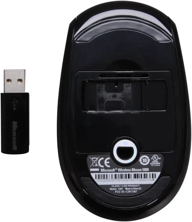 Alt view image 4 of 6 - Microsoft Wireless Mouse 5000