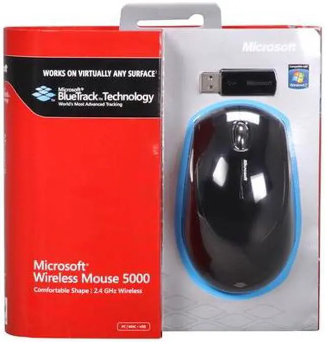 Alt view image 6 of 6 - Microsoft Wireless Mouse 5000