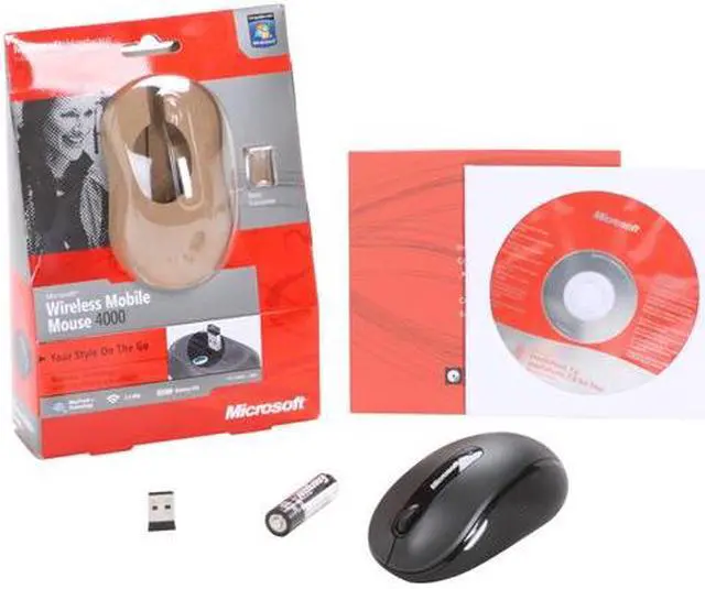 Alt view image 5 of 5 - Microsoft Wireless Mobile Mouse 4000 - Graphite (D5D-00001)