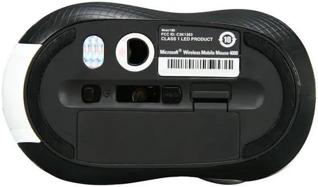 Alt view image 4 of 5 - Microsoft Wireless Mobile Mouse 4000