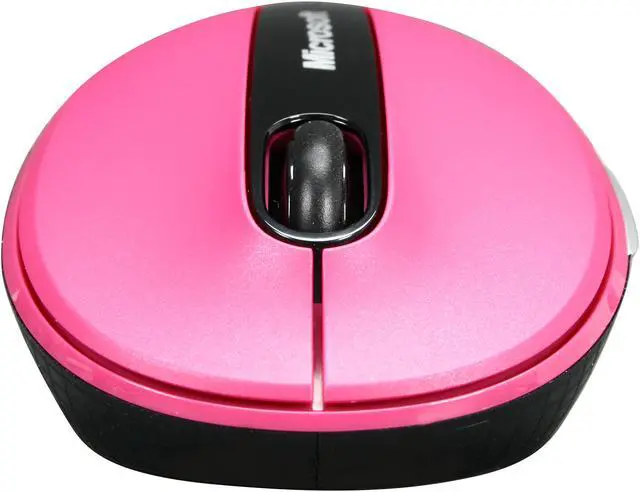 Alt view image 2 of 5 - Microsoft Wireless Mobile Mouse 4000 - Berry Pink