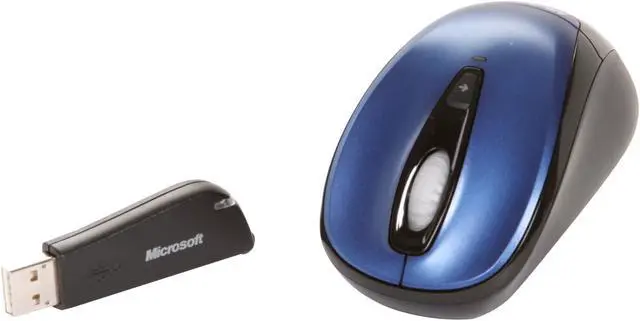 Alt view image 5 of 5 - Microsoft Wireless Mobile Mouse 3000 - Blue - OEM