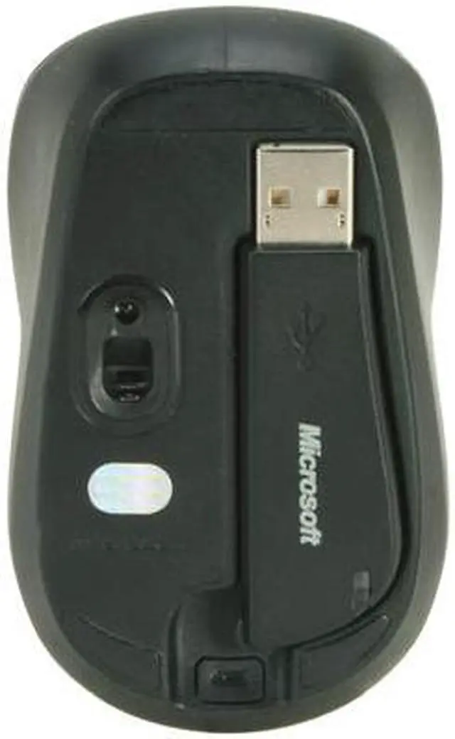 Alt view image 4 of 5 - Microsoft Wireless Mobile Mouse 3000 - Black - OEM
