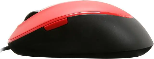 Alt view image 3 of 7 - Microsoft Comfort Mouse 4500 4FD-00013 Red 5 Buttons Tilt Wheel USB Wired BlueTrack Mouse