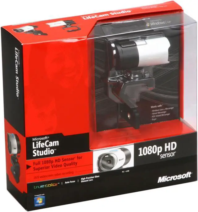 Alt view image 7 of 7 - Microsoft Q2F-00001 USB 2.0 WebCam