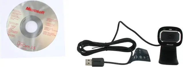 Alt view image 6 of 7 - Microsoft LifeCam HD-3000 USB 2.0 720p HD widescreen video webcam