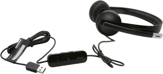 Alt view image 5 of 6 - Microsoft LifeChat LX-6000 for Business USB Connector Supra-aural Headset
