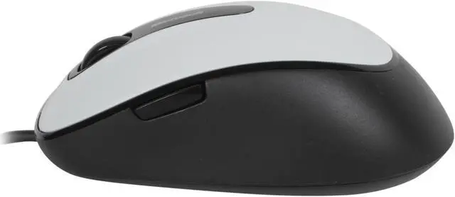 Alt view image 3 of 6 - Microsoft Comfort Mouse 4500 4FD-00016 White 5 Buttons Tilt Wheel USB Wired BlueTrack Mouse