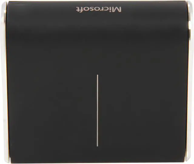 Alt view image 6 of 7 - Microsoft PL2 Wedge Touch Mouse 3LR-00004 Black Touch Scroll Bluetooth Wireless BlueTrack Mouse