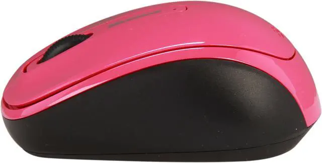 Alt view image 3 of 5 - Microsoft 3500 Wireless Mobile Mouse, Magenta Pink (GMF-00278)