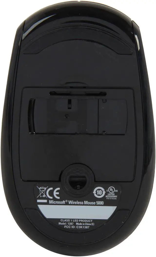 Alt view image 4 of 5 - Microsoft L2 Wireless Mouse 5000 MGC-00017 1 x Wheel USB RF Wireless BlueTrack Mouse