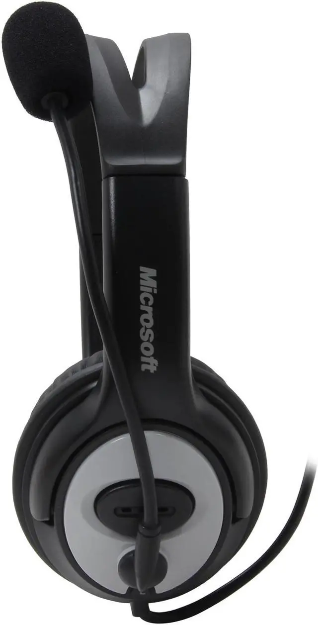 Alt view image 3 of 6 - Microsoft L2 LifeChat LX-3000 USB Connector Circumaural Headset