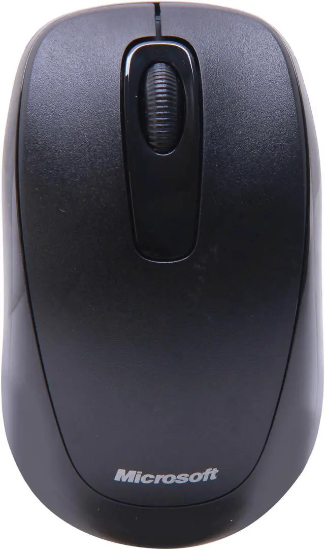 Alt view image 2 of 6 - Microsoft Wireless Mobile Mouse 1000 2CF-00021 Black 3 Buttons 1 x Wheel USB RF Wireless Optical Mouse