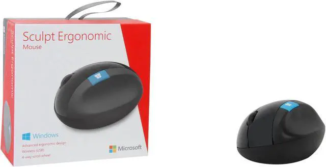 Alt view image 5 of 5 - Microsoft Sculpt Ergonomic Mouse (L6V-00001)